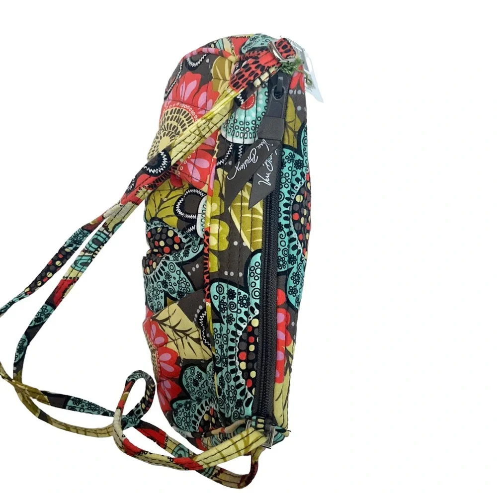 NWT Vera Bradley | Frannie Flower Shower Quilted Floral Shoulder Crossbo… - Picture 5 of 15